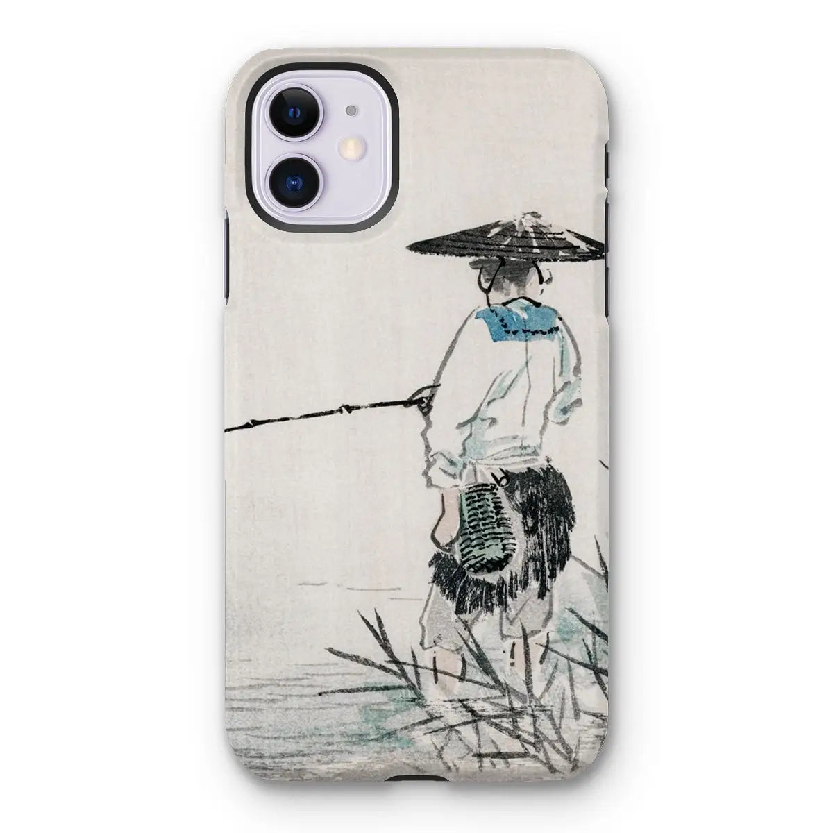 Japanese Fisherman - Kōno Bairei Iphone Case 11 / Matte Mobile Phone Cases