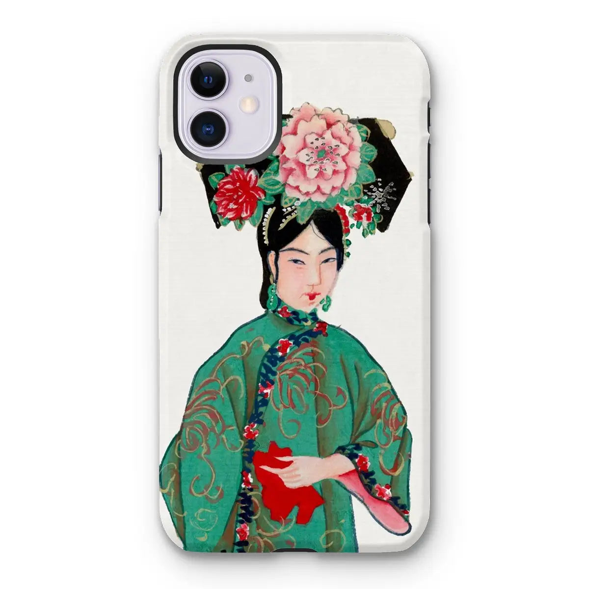 Noblewoman - Qing Dynasty Art Iphone Case 11 / Matte Mobile Phone Cases