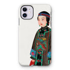 Noblewoman - Qing Dynasty Manchu Fashion Art Iphone Case 11 / Matte Mobile Phone Cases