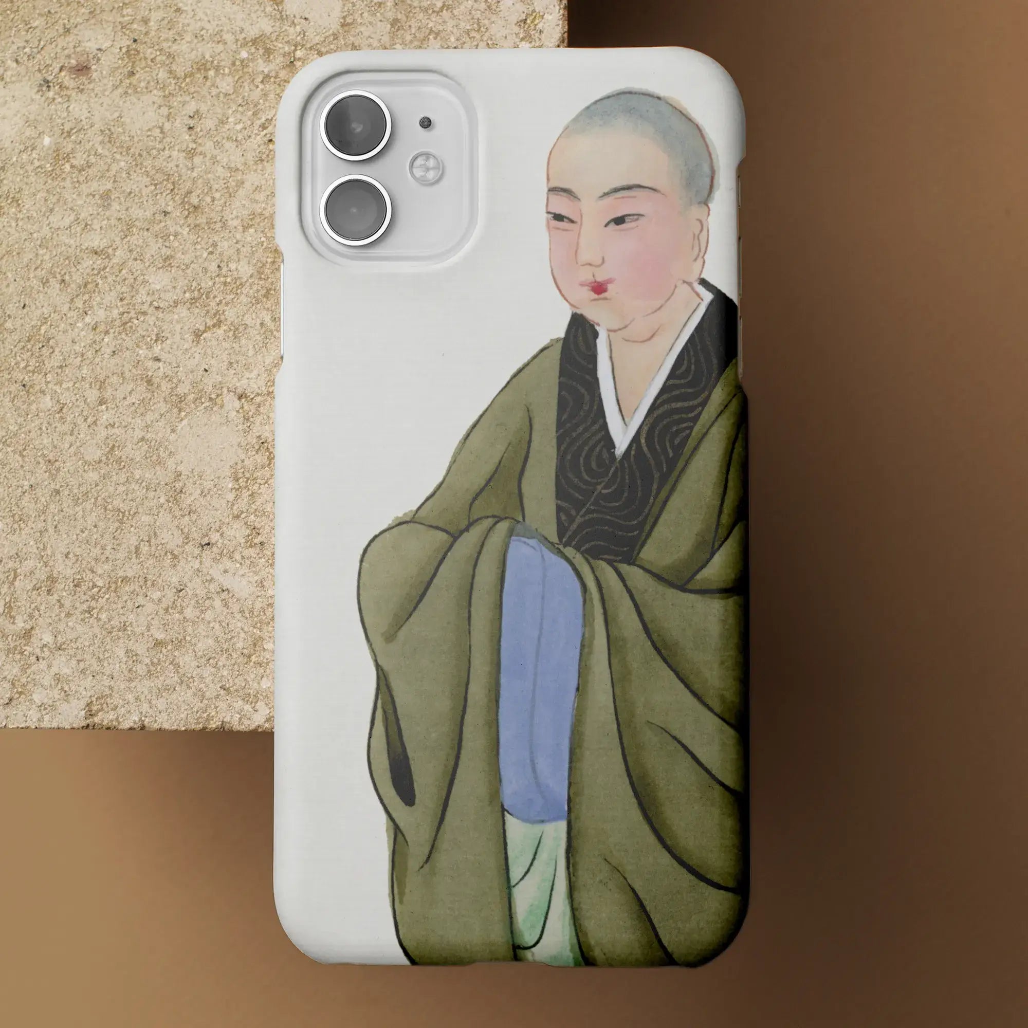 Buddhist Monk - Qing Dynasty Manchu Fashion Iphone Case Mobile Phone Cases