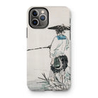 Japanese Fisherman - Kōno Bairei Iphone Case 11 Pro / Matte Mobile Phone Cases