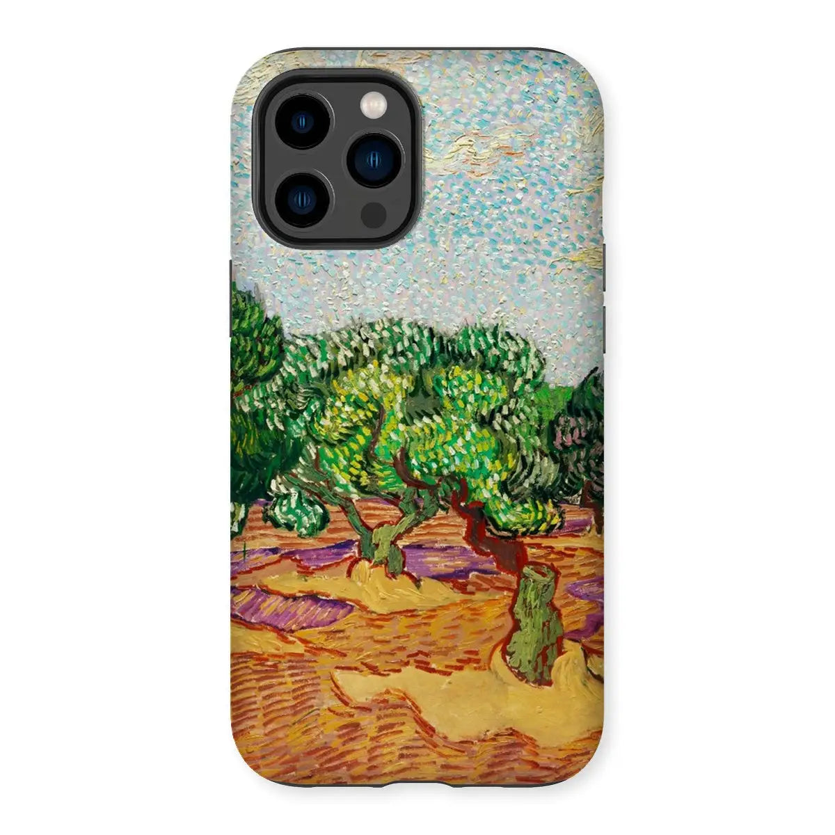 Olive Trees - Vincent Van Gogh Post-impressionism Iphone Case 14 Pro Max / Matte Mobile Phone Cases