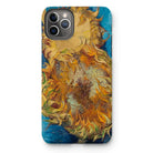 Sunflowers - Vincent Van Gogh Post Impressionist Iphone Case 11 Pro Max / Matte Mobile Phone Cases