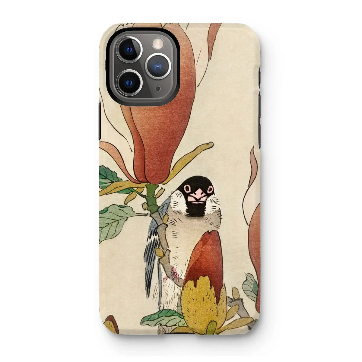 Sparrow on Magnolia - Ohara Koson Kachō-e Iphone Case 11 Pro / Matte Mobile Phone Cases