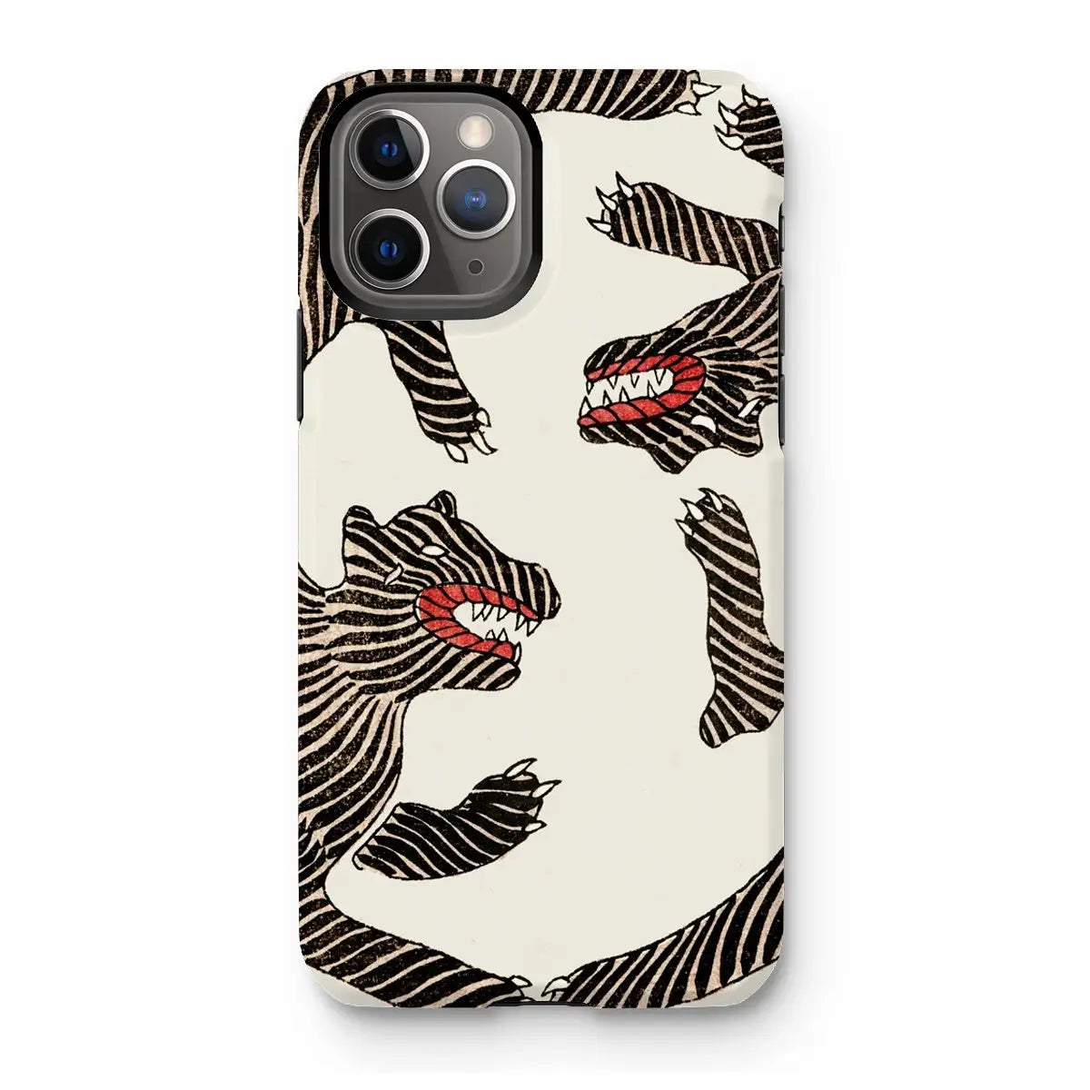 Japanese Woodblock Tiger - Taguchi Tomoki Iphone Case 11 Pro / Matte Mobile Phone Cases