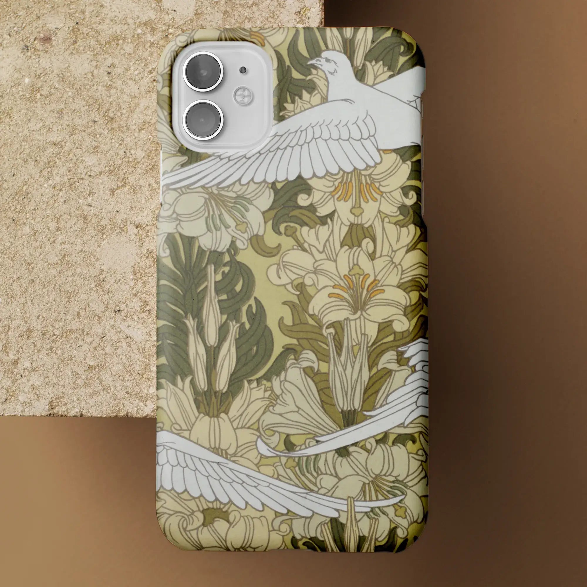 Colombes et Lis - Maurice Pillard Verneuil Iphone Case Mobile Phone Cases