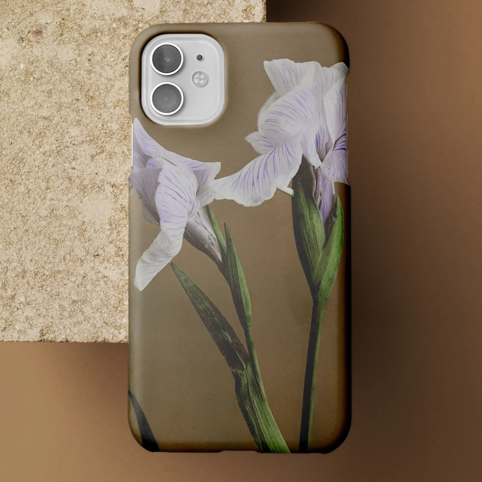 Purple Iris - Kazumasa Ogawa Floral Iphone Case Mobile Phone Cases