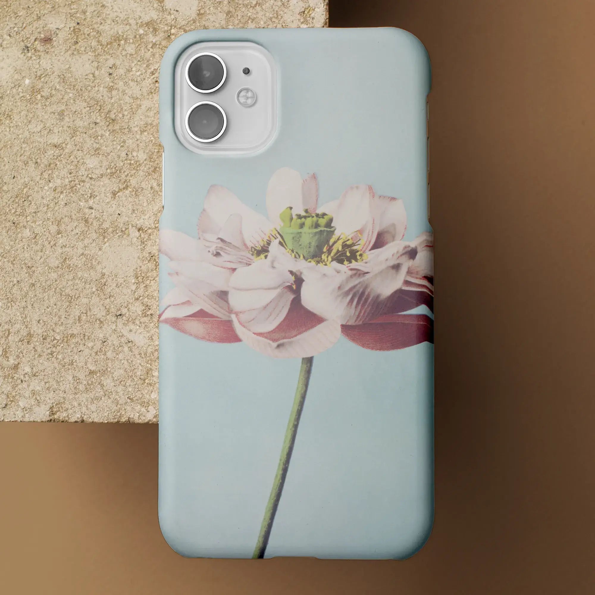 Pink Water Lily - Kazumasa Ogawa Floral Iphone Case Mobile Phone Cases