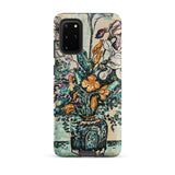 Iris Arum Tulips - Paul Signac Phone Case Samsung Galaxy S20 Plus / Matte Vibrant Illustrated Stylized Floral Arrangement Decorative