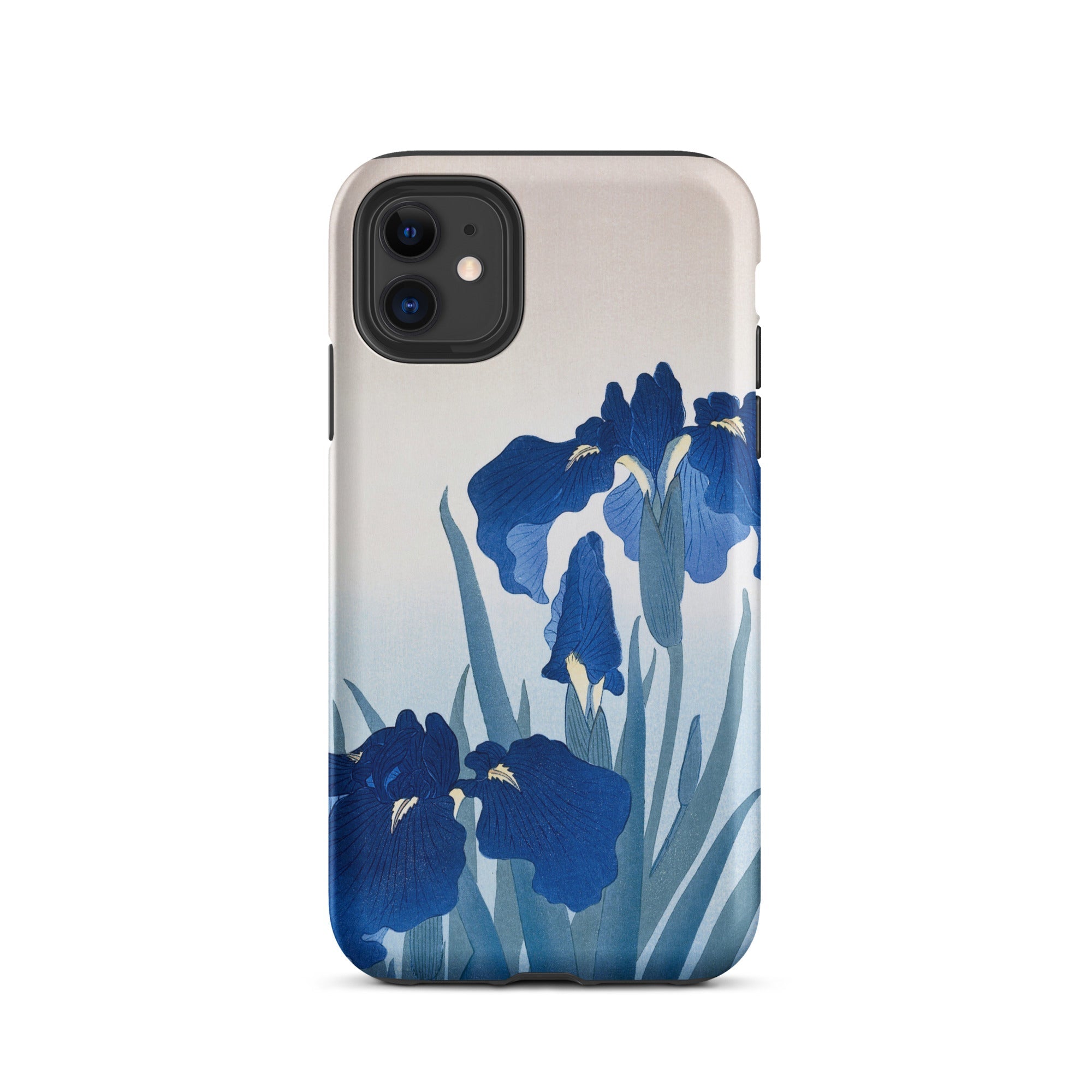 Iris Flowers Ohara Koson Iphone Case, 11 / Matte, Floral Patterned Phone Case