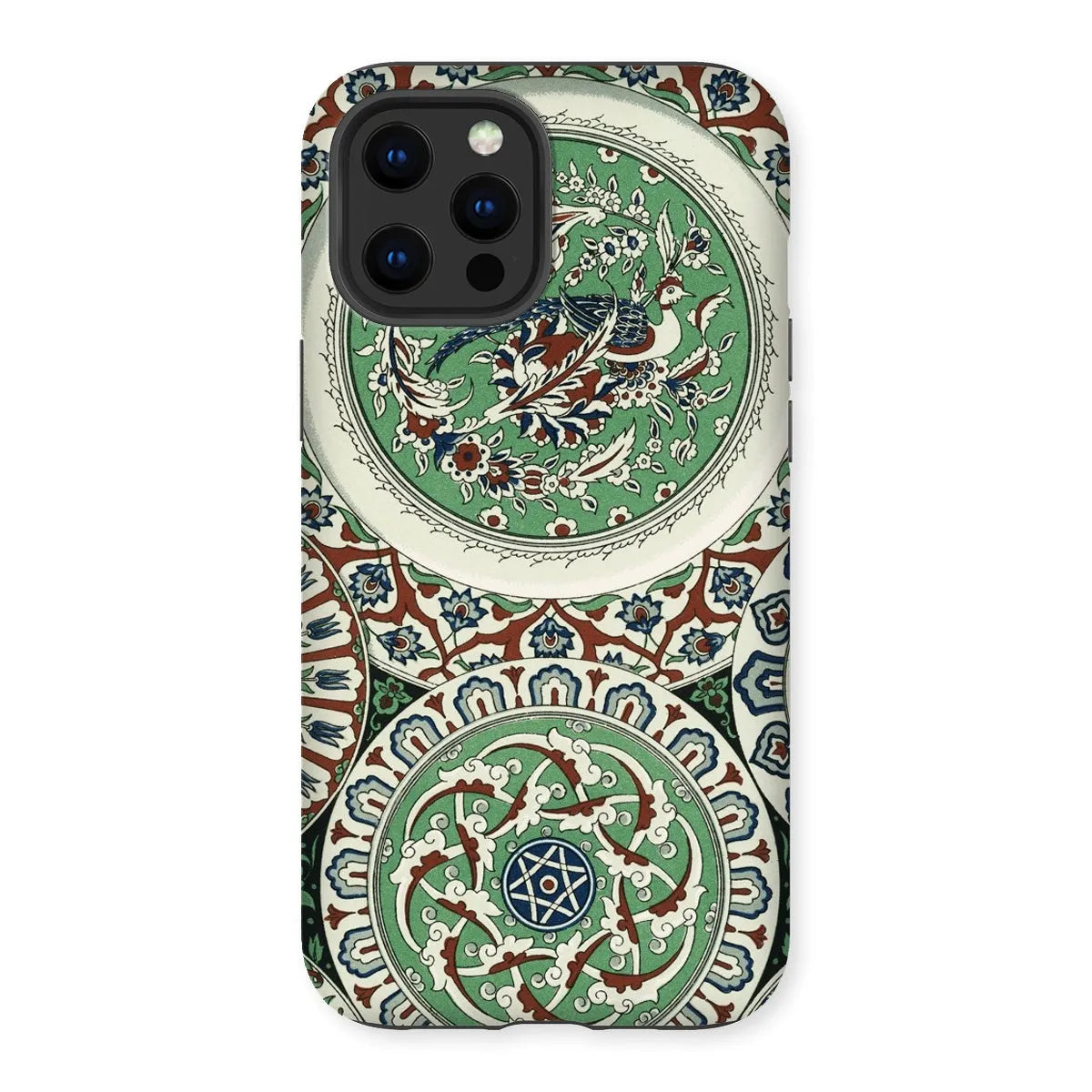 Islamic Pattern - Auguste Racinet Arabesque Art Phone Case - Iphone 12 Pro Max / Matte - Mobile Phone Cases - Aesthetic