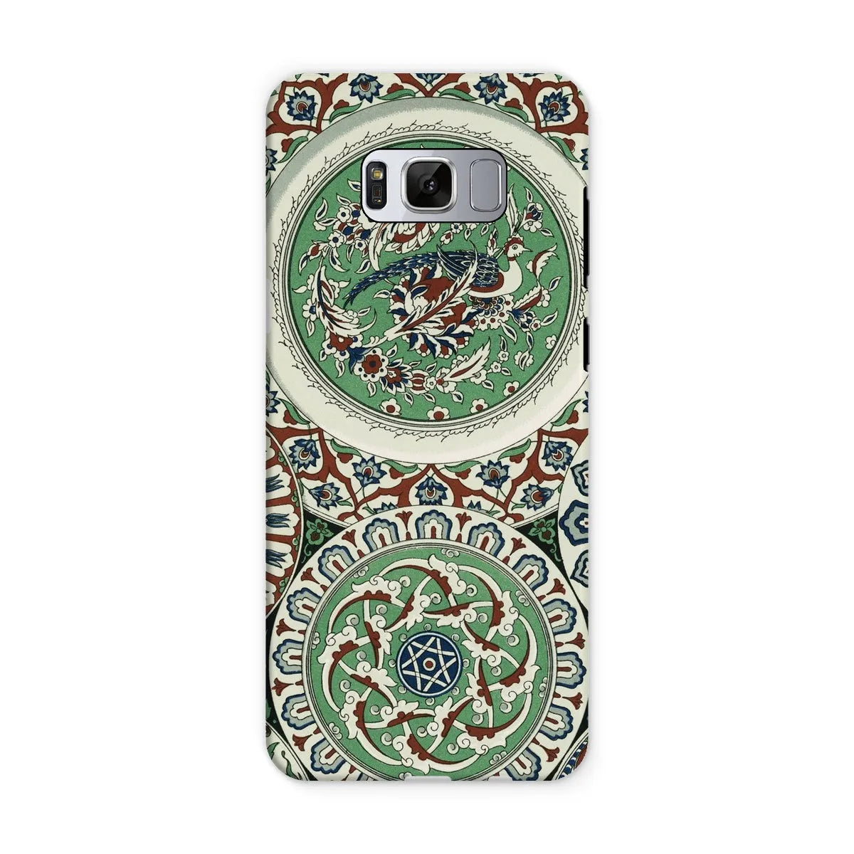 Islamic Pattern - Auguste Racinet Arabesque Art Phone Case - Samsung Galaxy S8 / Matte - Mobile Phone Cases - Aesthetic