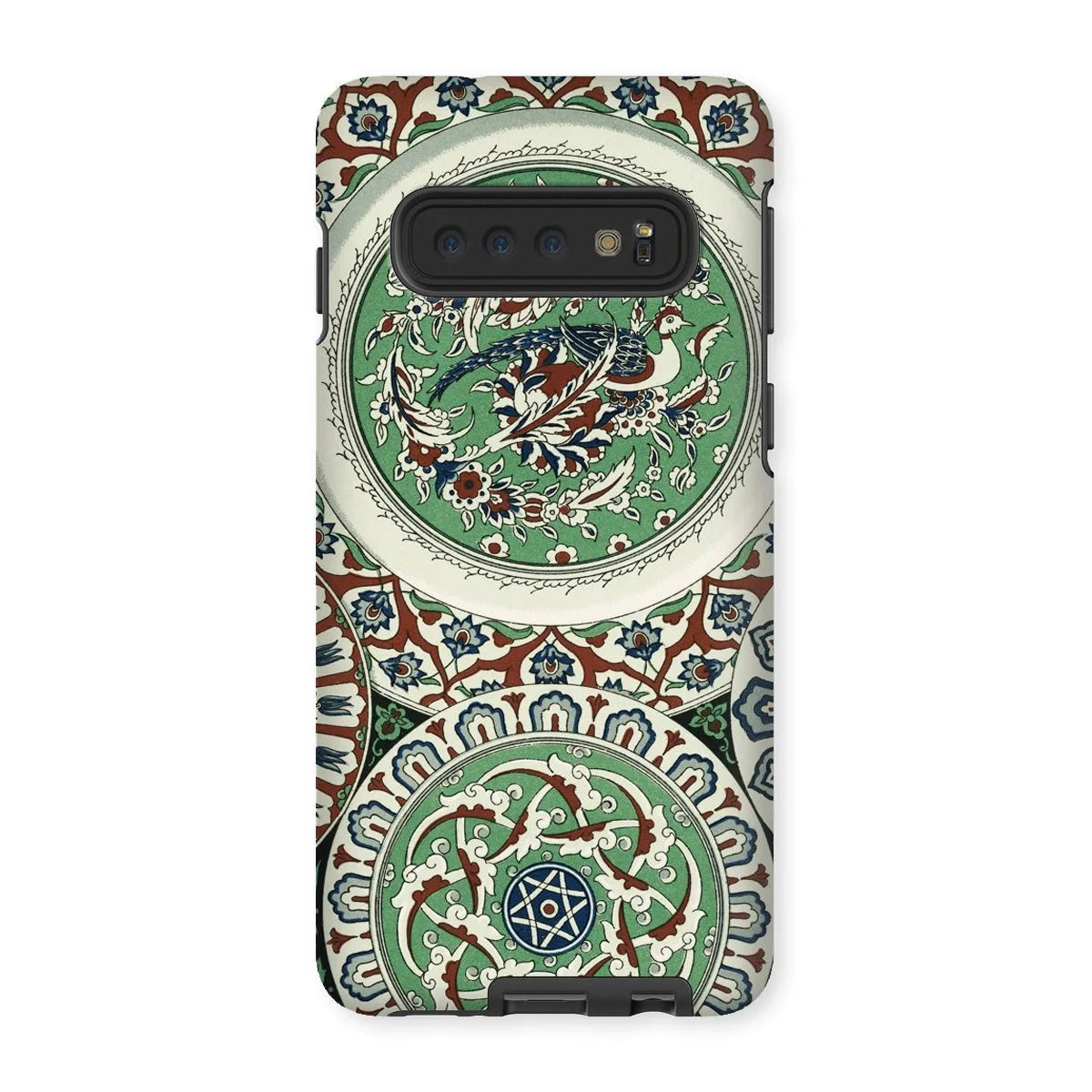Islamic Pattern By Auguste Racinet Tough Phone Case - Samsung Galaxy S10 / Matte - Mobile Phone Cases - Aesthetic Art