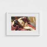 Italian Model - John Singer Sargent Art Print / Canvas, Male Nude, Time Made, Gilded Age Offered, Reclining, Sojourn Work Prints