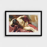 Italian Model - John Singer Sargent Art Print / Canvas, Male Nude, Time Made, Gilded Age Offered, Reclining, Sojourn Work Prints