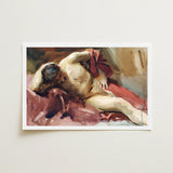 Italian Model - John Singer Sargent Art Print / Canvas, Male Nude, Time Made, Gilded Age Offered, Reclining, Sojourn Work Prints