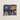 Rectangular Blue Gold Floral-patterned Fabric Sample Stylized Blossoms Art Print, Ito Nishiki, Kimono Pattern, Strict Schedule