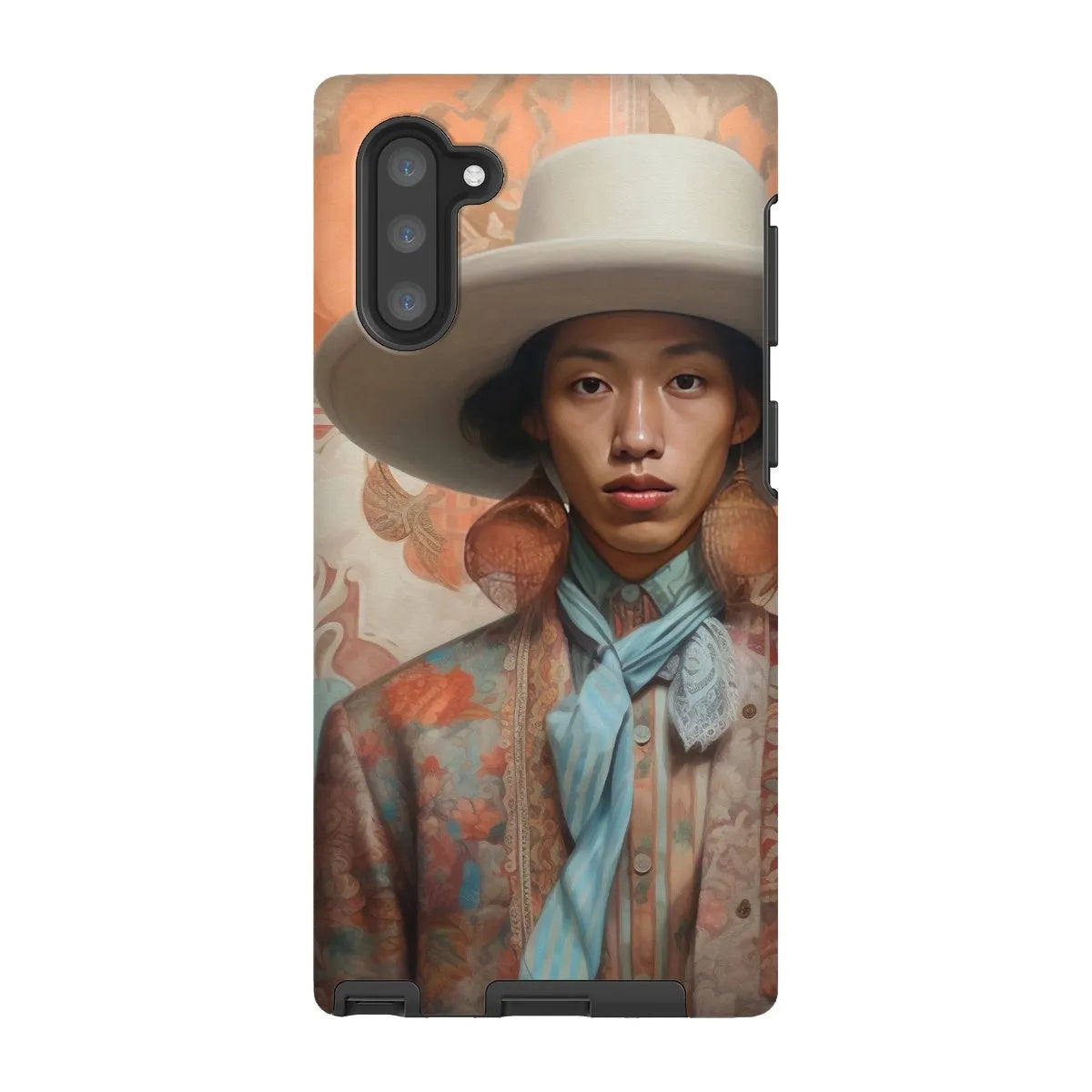 Iyaan The Gay Cowboy - Dandy Gay Aesthetic Art Phone Case - Samsung Galaxy Note 10 / Matte - Mobile Phone Cases