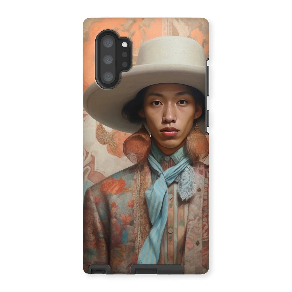 Iyaan The Gay Cowboy - Dandy Gay Aesthetic Art Phone Case - Samsung Galaxy Note 10p / Matte - Mobile Phone Cases