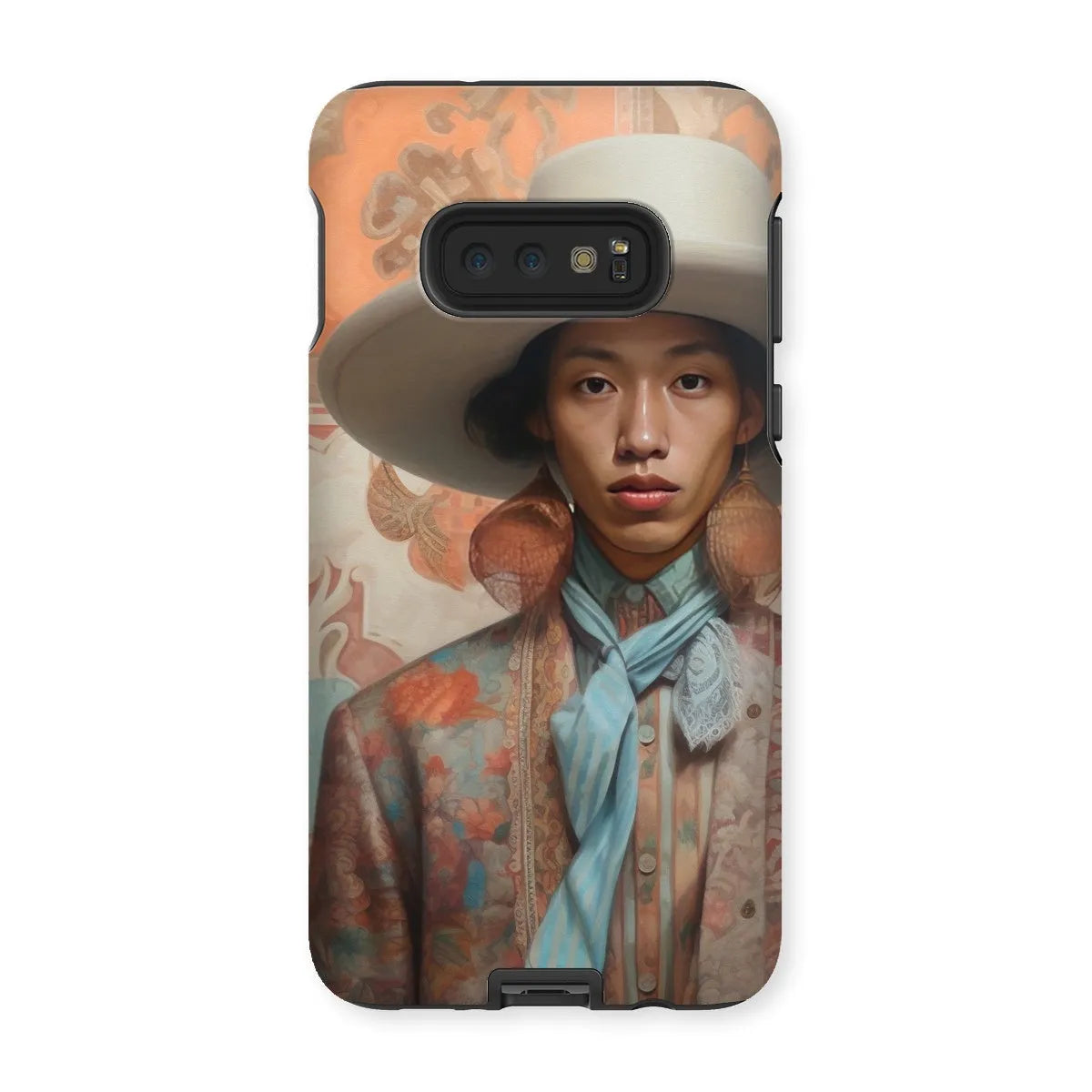 Iyaan The Gay Cowboy - Dandy Gay Aesthetic Art Phone Case - Samsung Galaxy S10e / Matte - Mobile Phone Cases
