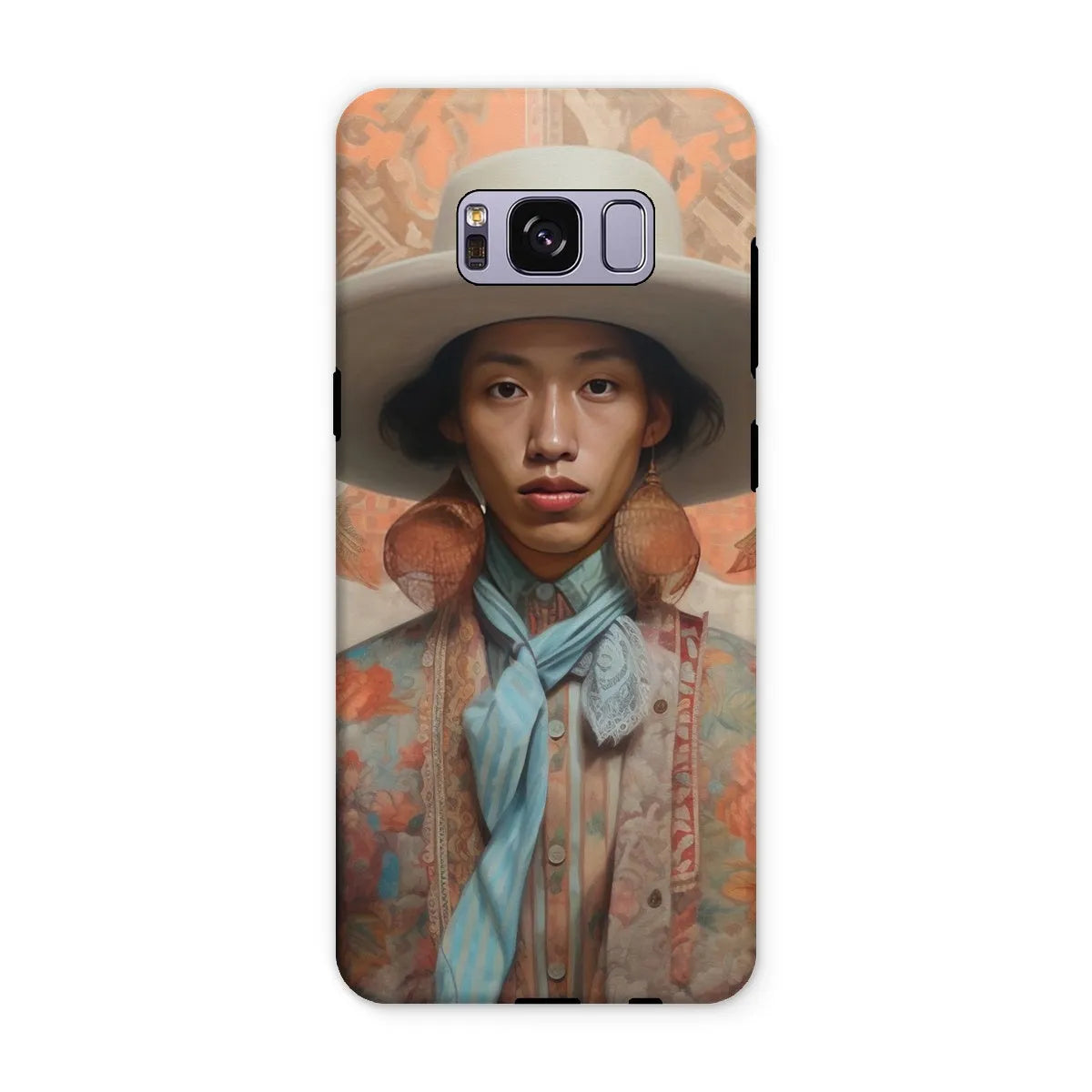 Iyaan The Gay Cowboy - Dandy Gay Aesthetic Art Phone Case - Samsung Galaxy S8 Plus / Matte - Mobile Phone Cases
