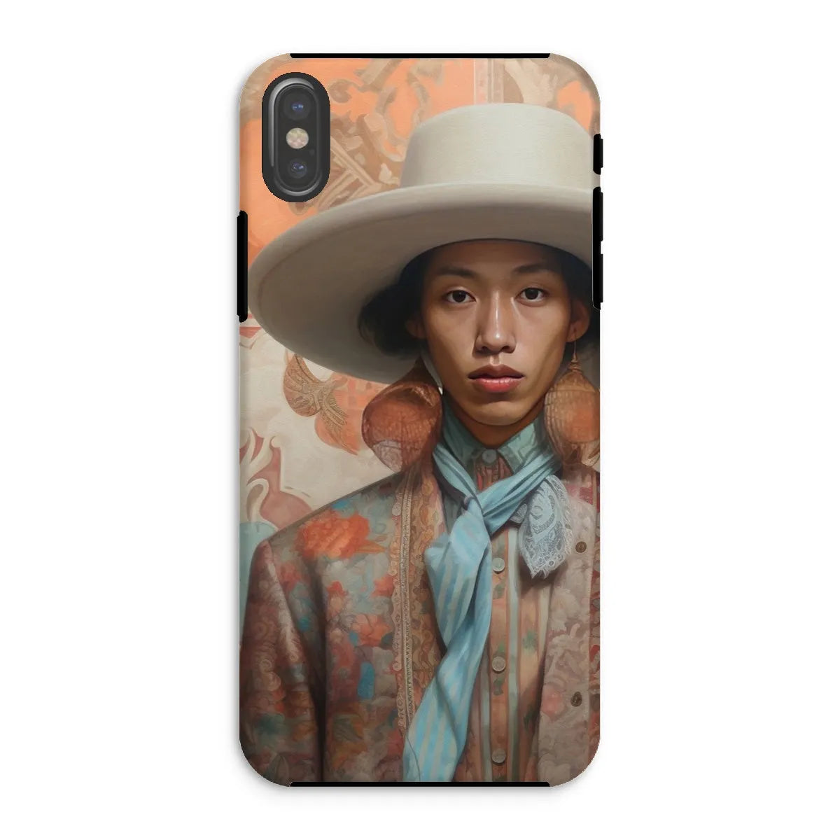 Iyaan The Gay Cowboy - Dandy Gay Aesthetic Art Phone Case - Iphone Xs / Matte - Mobile Phone Cases - Aesthetic Art