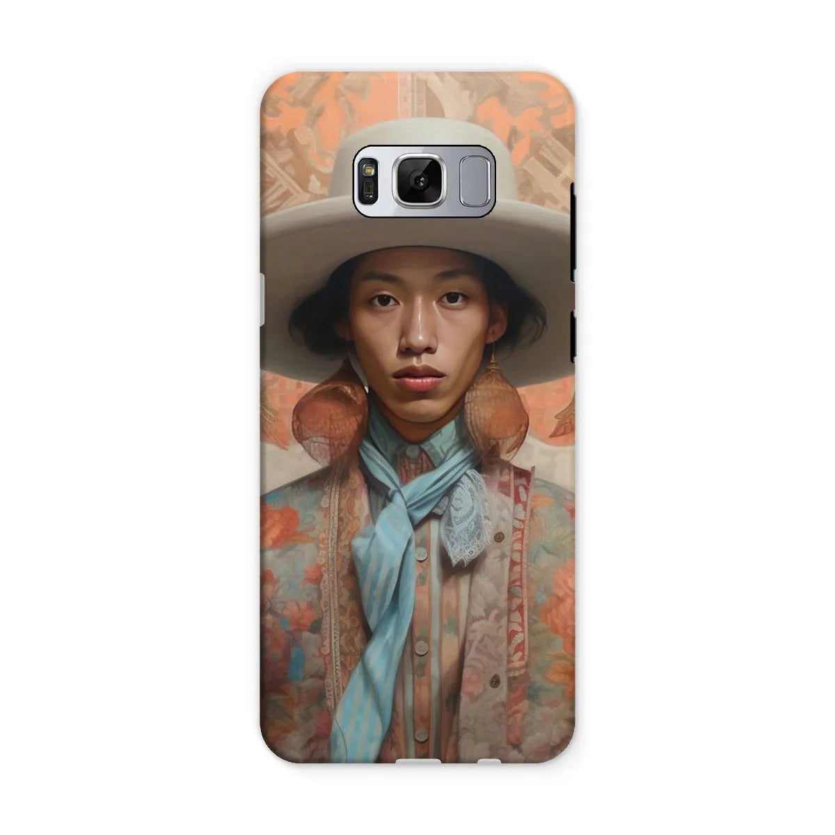 Iyaan - Gay Malay Asian Cowboy Aesthetic Art Phone Case - Samsung Galaxy S8 / Matte - Mobile Phone Cases - Aesthetic Art
