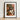 Black-framed Art Print Portrait Black Man Ornate Pink-hued Gay Sailor, Dandy, Jacques Reclines