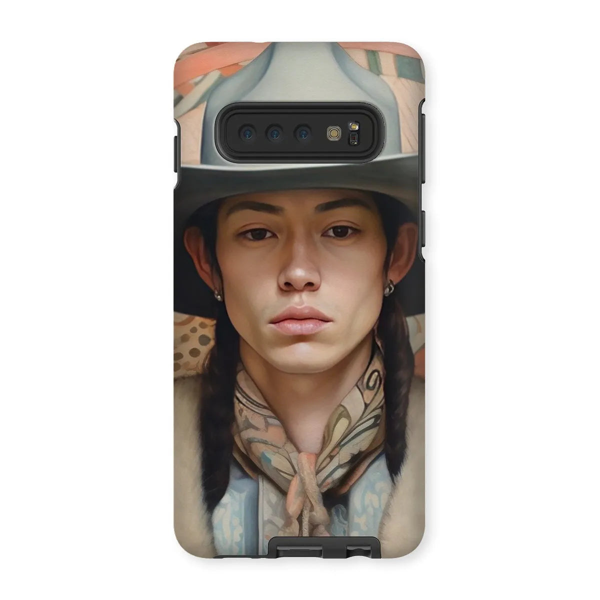 Jacy The Gay Cowboy - Dandy Gay Aesthetic Art Phone Case - Samsung Galaxy S10 / Matte - Mobile Phone Cases - Aesthetic