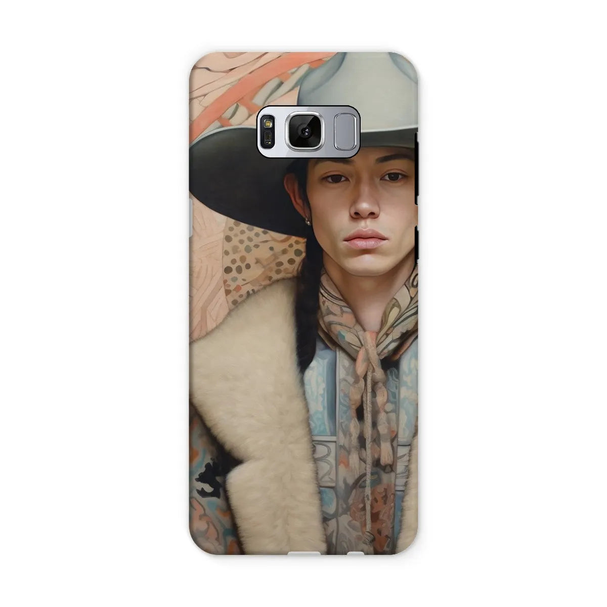 Jacy The Gay Cowboy - Dandy Gay Aesthetic Art Phone Case - Samsung Galaxy S8 / Matte - Mobile Phone Cases - Aesthetic