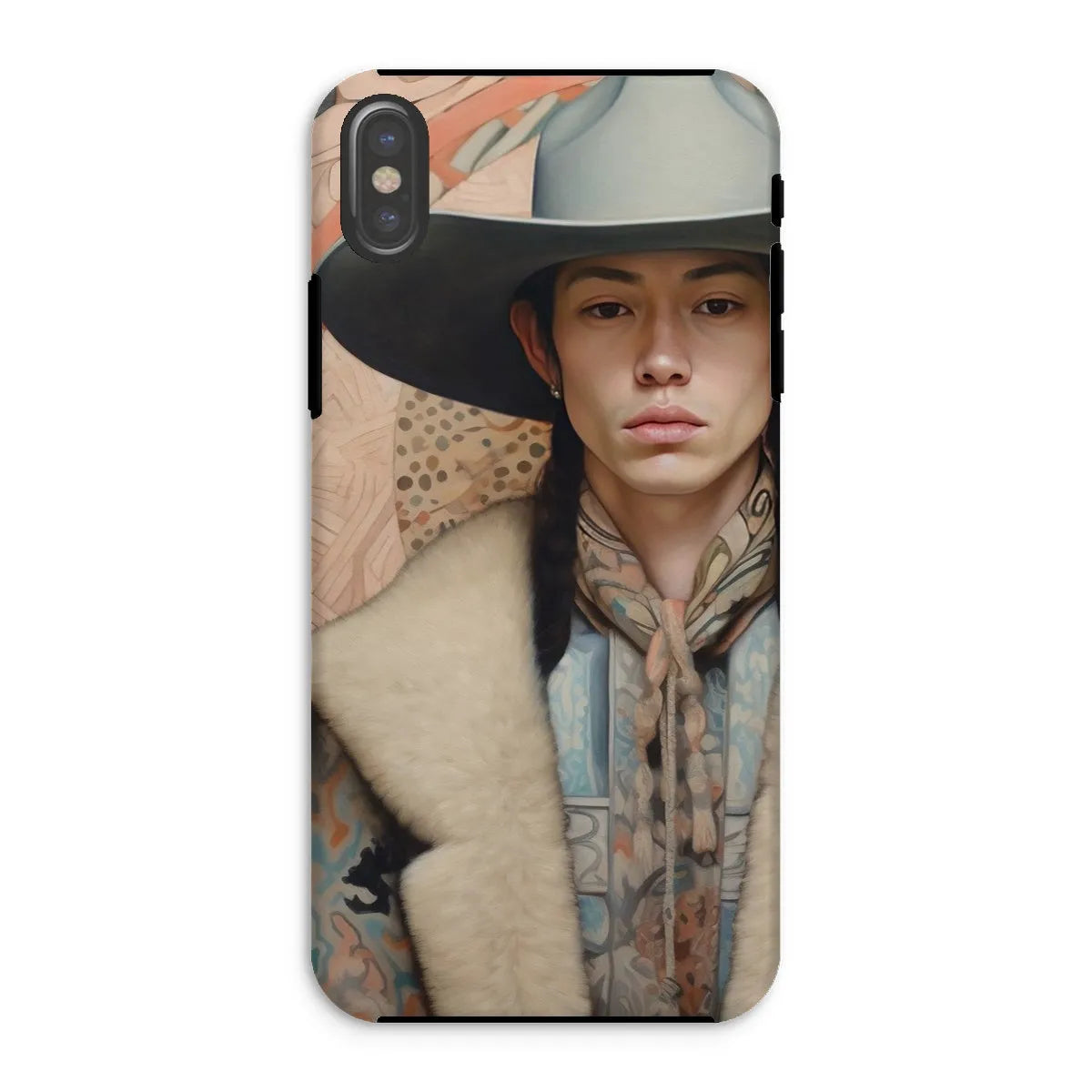 Jacy The Gay Cowboy - Dandy Gay Aesthetic Art Phone Case - Iphone Xs / Matte - Mobile Phone Cases - Aesthetic Art