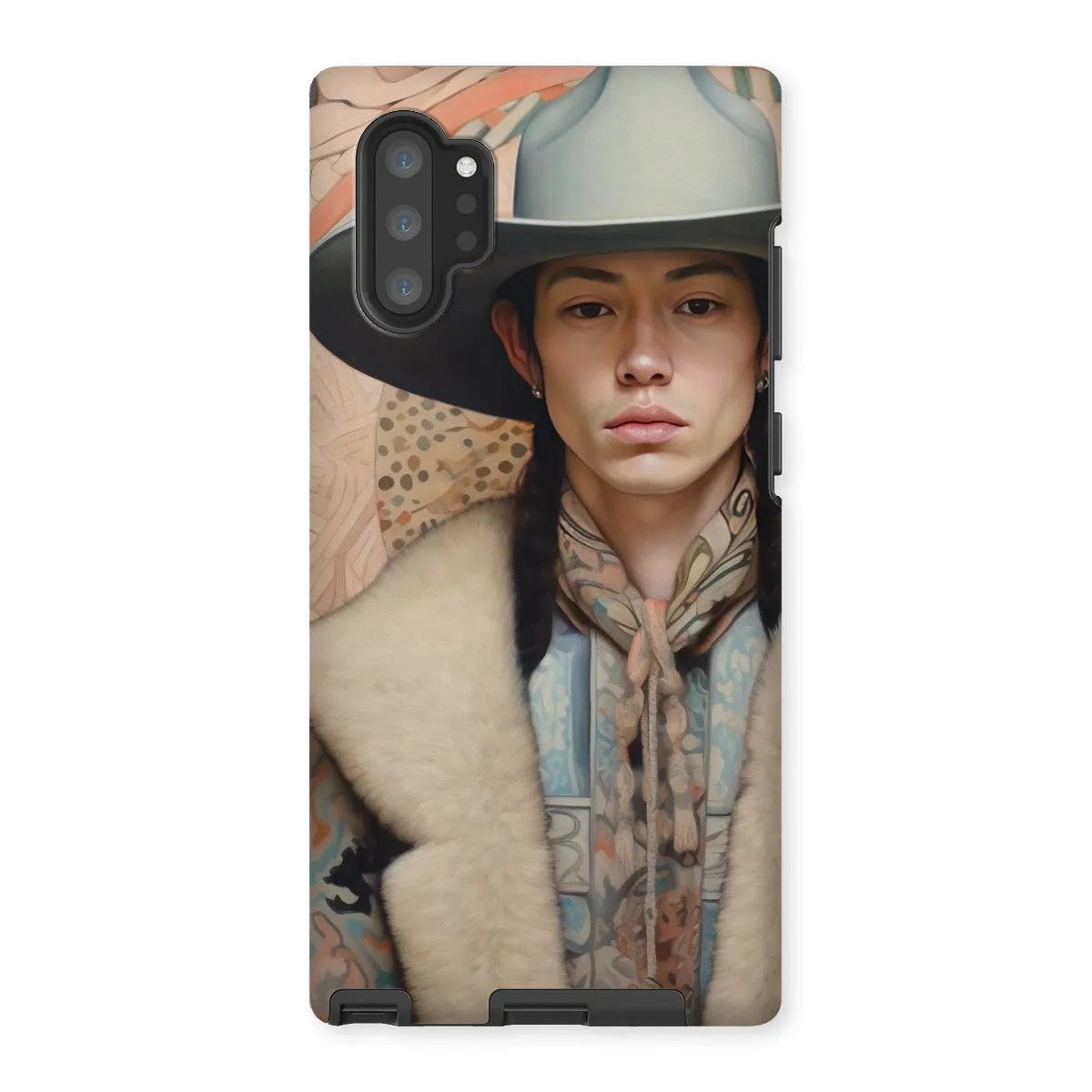 Jacy The Gay Cowboy - Dandy Gay Aesthetic Art Phone Case - Samsung Galaxy Note 10p / Matte - Mobile Phone Cases