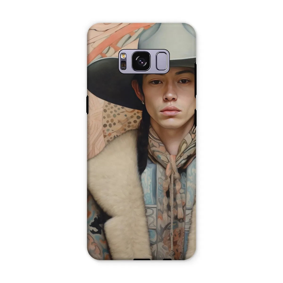 Jacy The Gay Cowboy - Dandy Gay Aesthetic Art Phone Case - Samsung Galaxy S8 Plus / Matte - Mobile Phone Cases