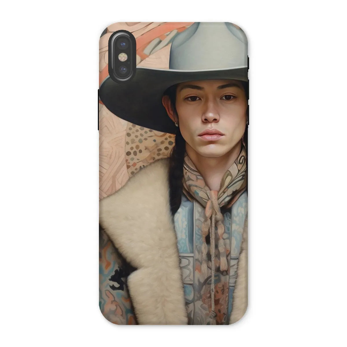 Jacy The Gay Cowboy - Dandy Gay Aesthetic Art Phone Case - Iphone x / Matte - Mobile Phone Cases - Aesthetic Art