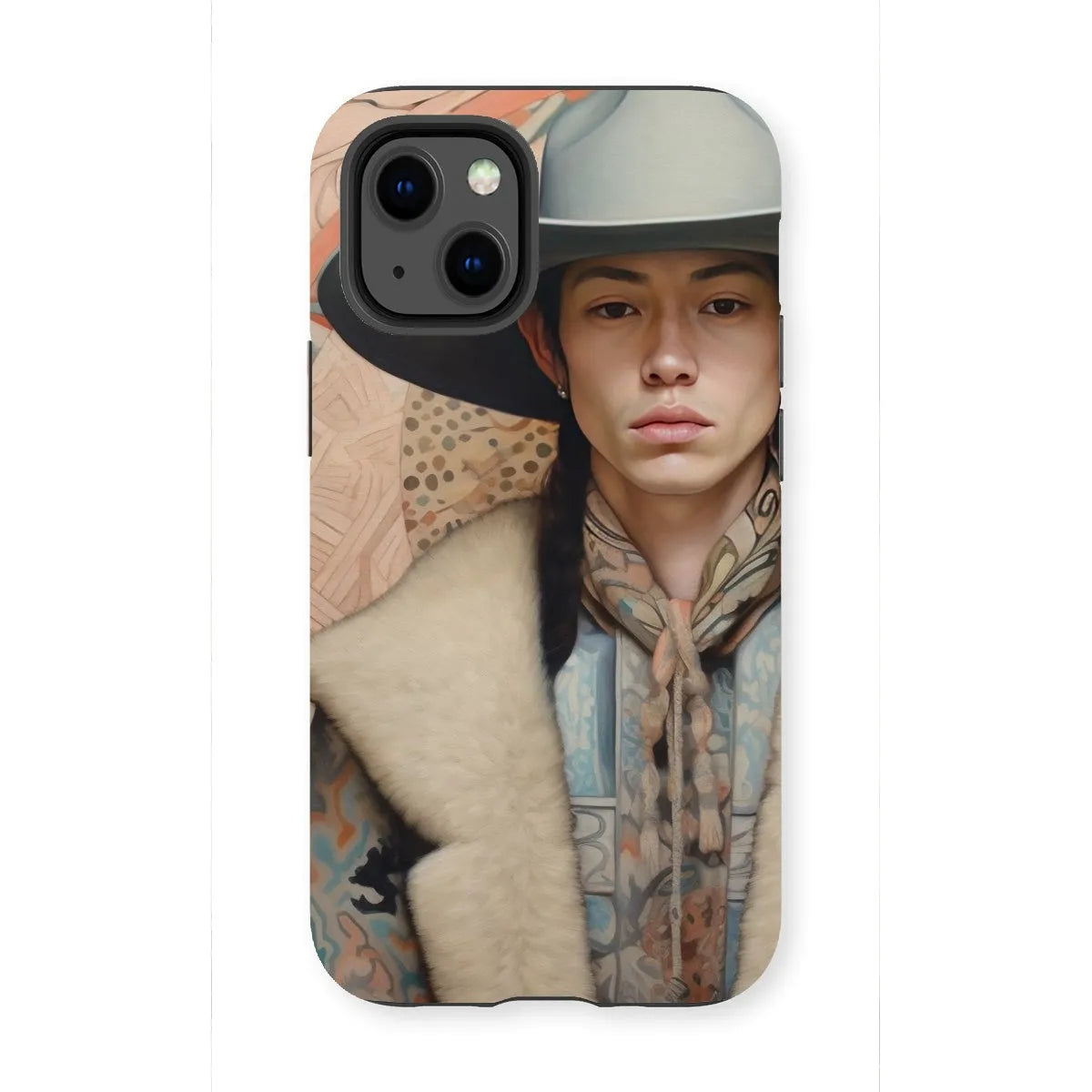 Jacy The Gay Cowboy - Dandy Gay Aesthetic Art Phone Case - Iphone 13 Mini / Matte - Mobile Phone Cases - Aesthetic Art