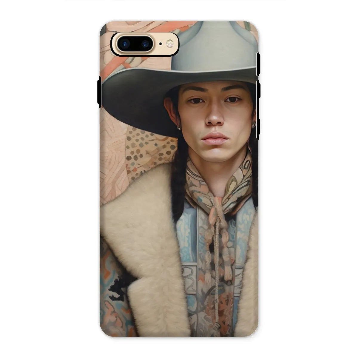 Jacy The Gay Cowboy - Dandy Gay Aesthetic Art Phone Case - Iphone 8 Plus / Matte - Mobile Phone Cases - Aesthetic Art
