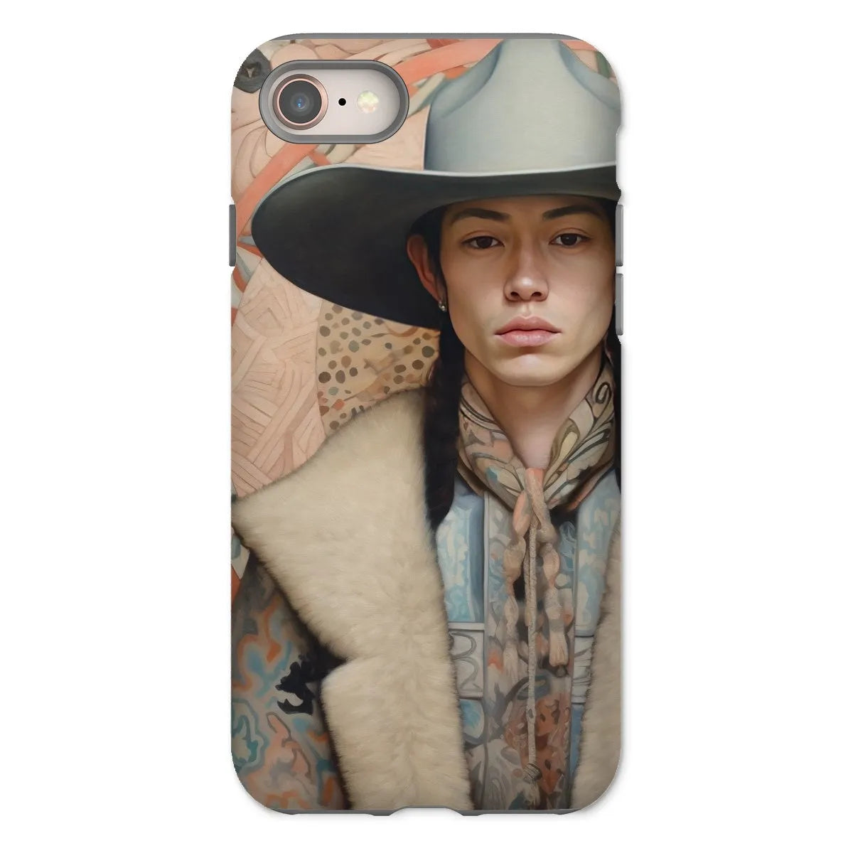 Jacy The Gay Cowboy - Dandy Gay Aesthetic Art Phone Case - Iphone 8 / Matte - Mobile Phone Cases - Aesthetic Art