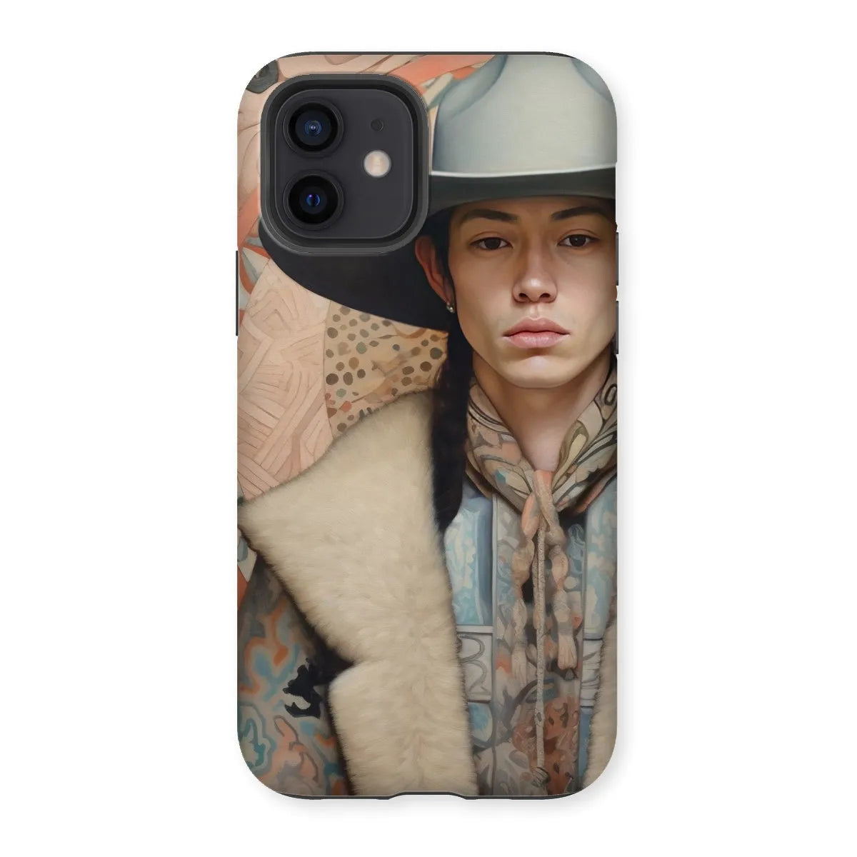 Jacy The Gay Cowboy - Dandy Gay Aesthetic Art Phone Case - Iphone 12 / Matte - Mobile Phone Cases - Aesthetic Art