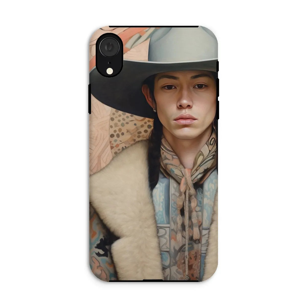 Jacy The Gay Cowboy - Dandy Gay Aesthetic Art Phone Case - Iphone Xr / Matte - Mobile Phone Cases - Aesthetic Art
