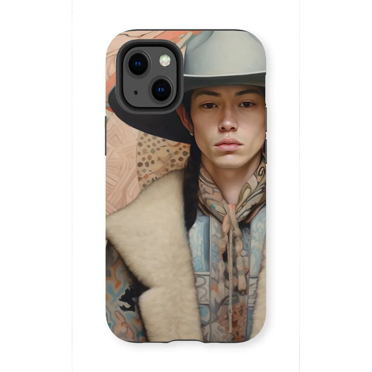 Jacy - Gay Native American Cowboy Iphone Case 13 Mini / Matte Mobile Phone Cases