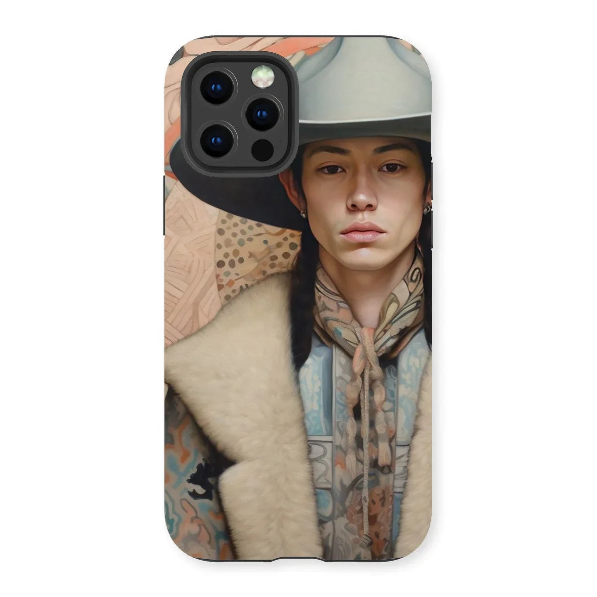 Jacy - Gay Native American Cowboy Iphone Case 13 Pro / Matte Mobile Phone Cases