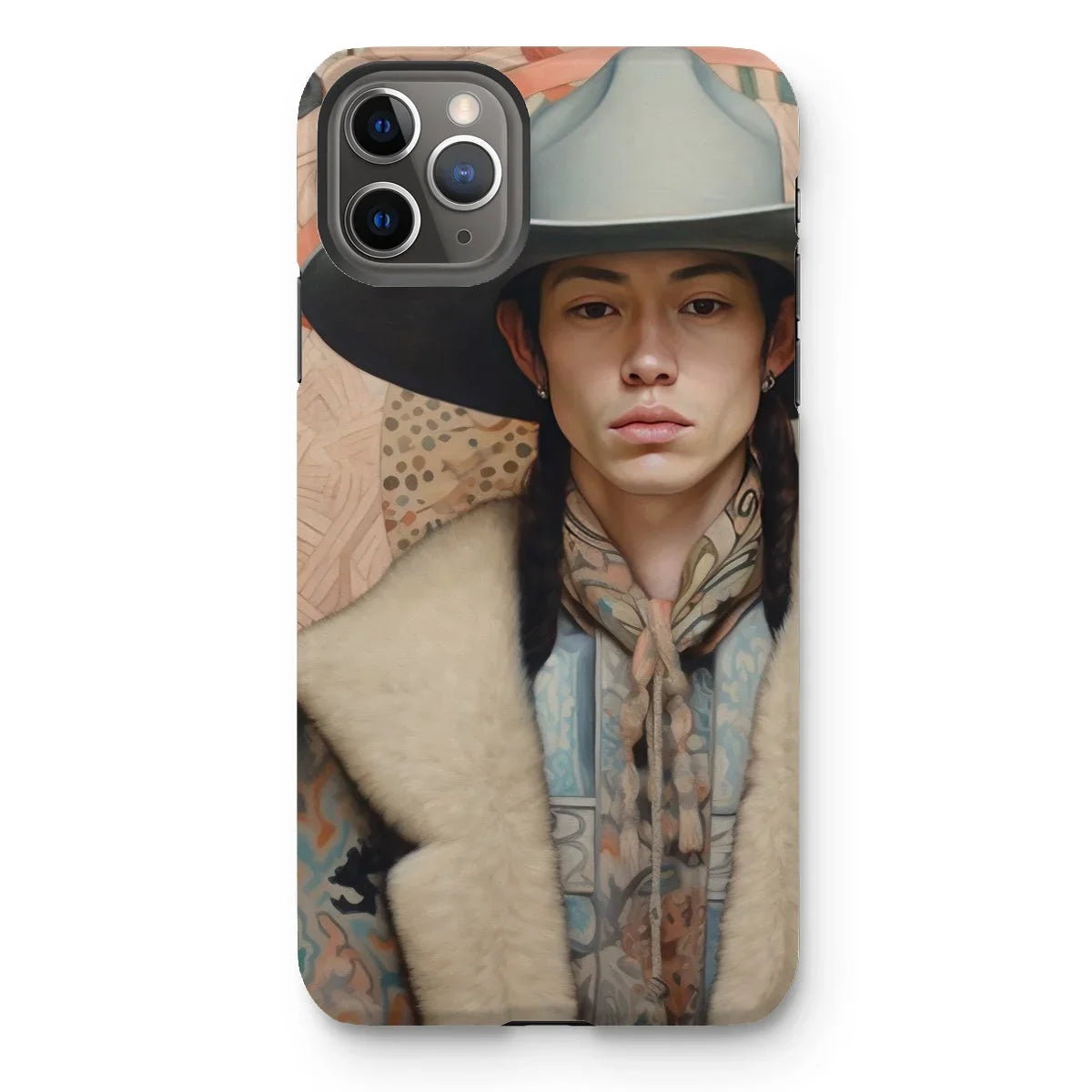 Jacy - Gay Native American Cowboy Iphone Case 11 Pro Max / Matte Mobile Phone Cases