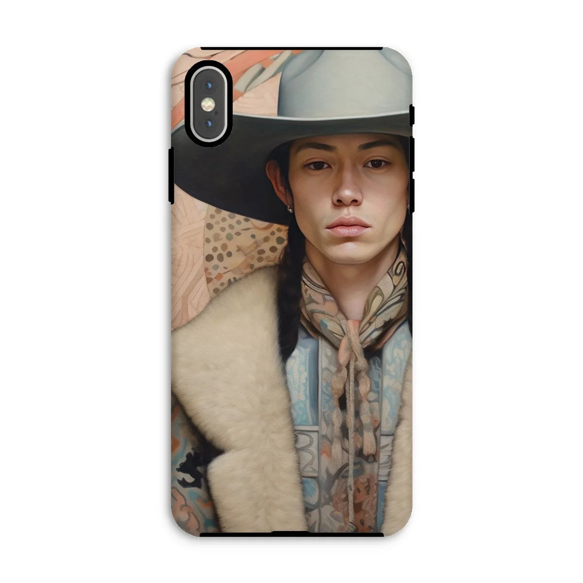 Jacy - Gay Native American Cowboy Iphone Case - Xs Max / Matte