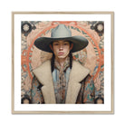 Jacy - Native American Gay Cowboy Art Print