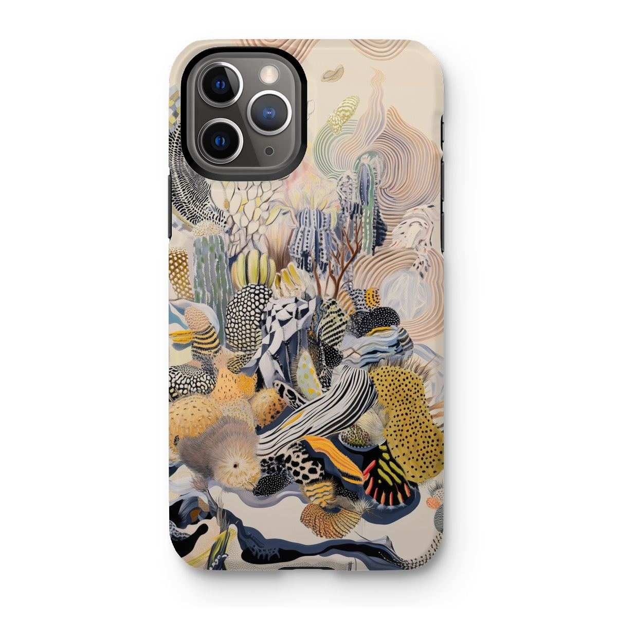 Jamboree - Surreal Desert Cacti Art Iphone Case, 11 Pro / Matte, Artistic Iphone Case