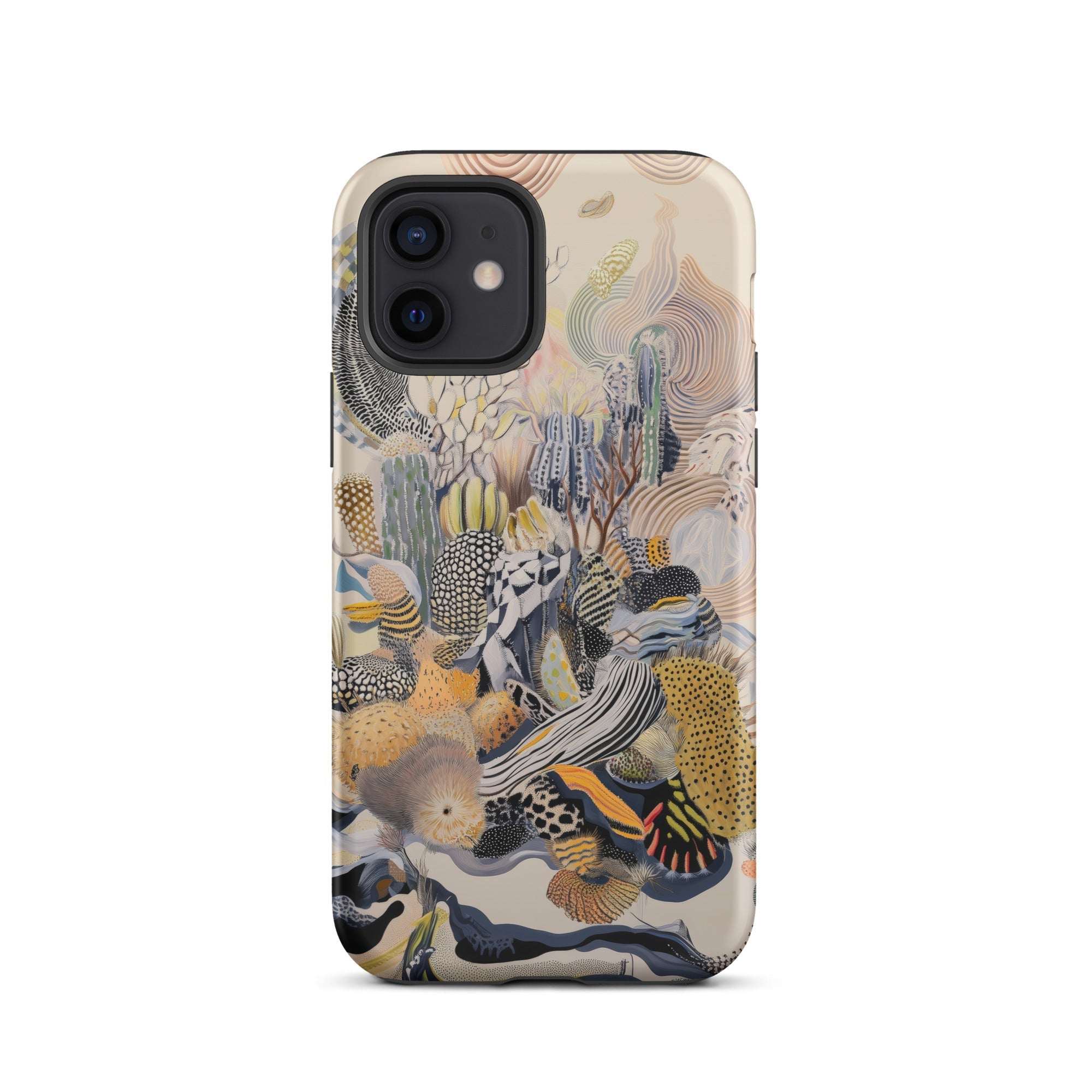 Jamboree Surreal Desert Cacti Art Iphone Case, 12 / Matte, Artistic Phone Case