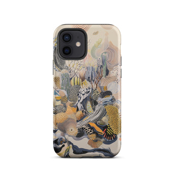 Jamboree - Surreal Desert Cacti Art Iphone Case, 12 / Matte, Artistic Phone Case