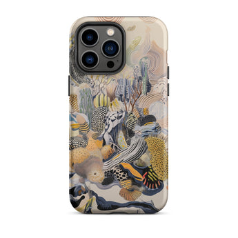 Jamboree - Surreal Desert Cacti Art Iphone Case, 14 Pro Max / Matte, Artistic Patterned Phone Case