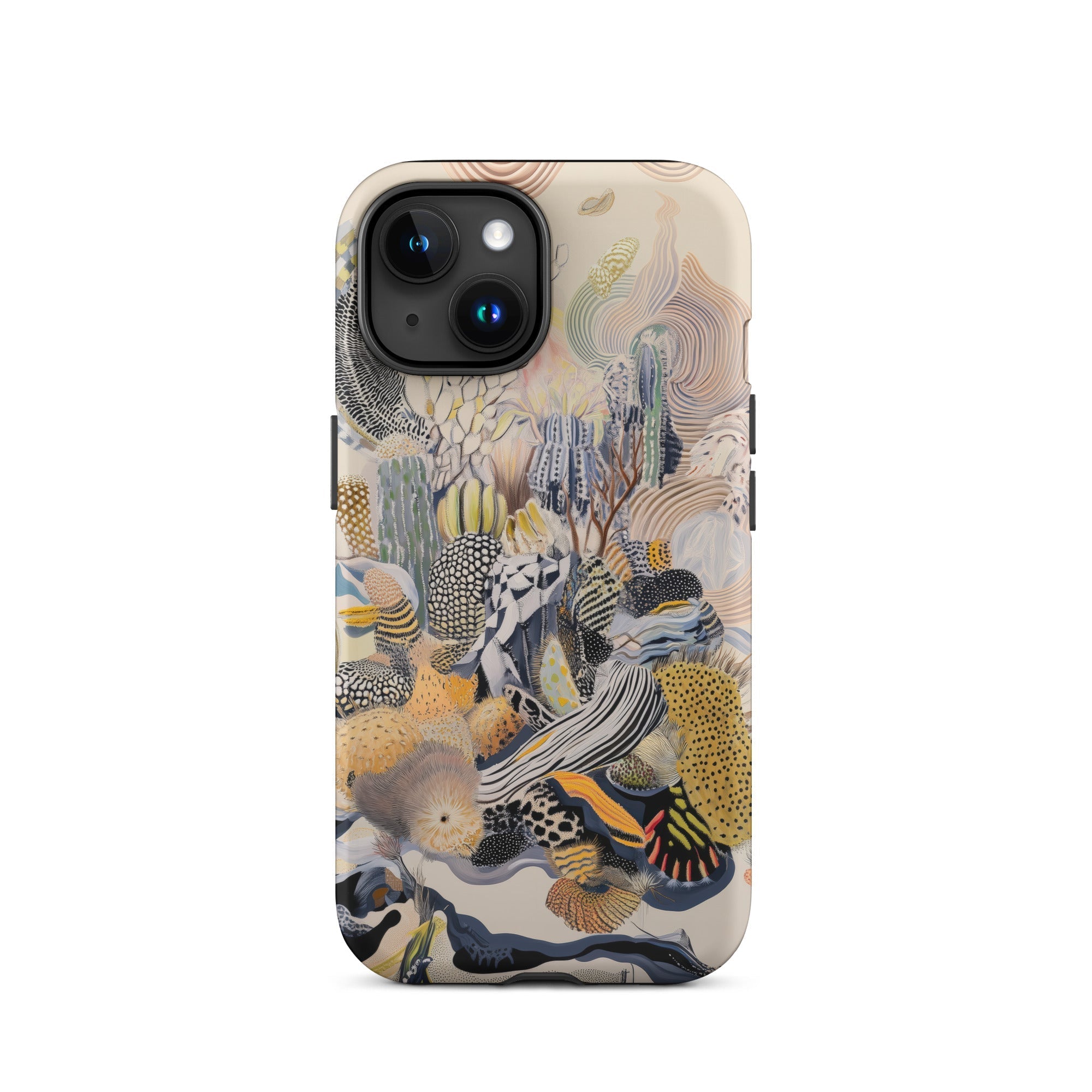 Jamboree Surreal Desert Cacti Art Iphone Case, 15 / Matte, Artistic Phone Case