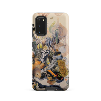 Jamboree - Surreal Desert Cacti Art Phone Case, Samsung Galaxy S20 / Matte, Mobile Cases, Toby Leon
